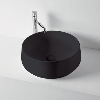 Раковина Kerasan F10 460431 черная 43 см